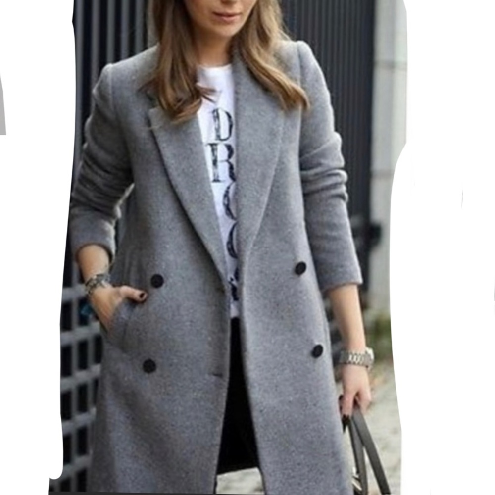 COPY - Zara Grey trench coat